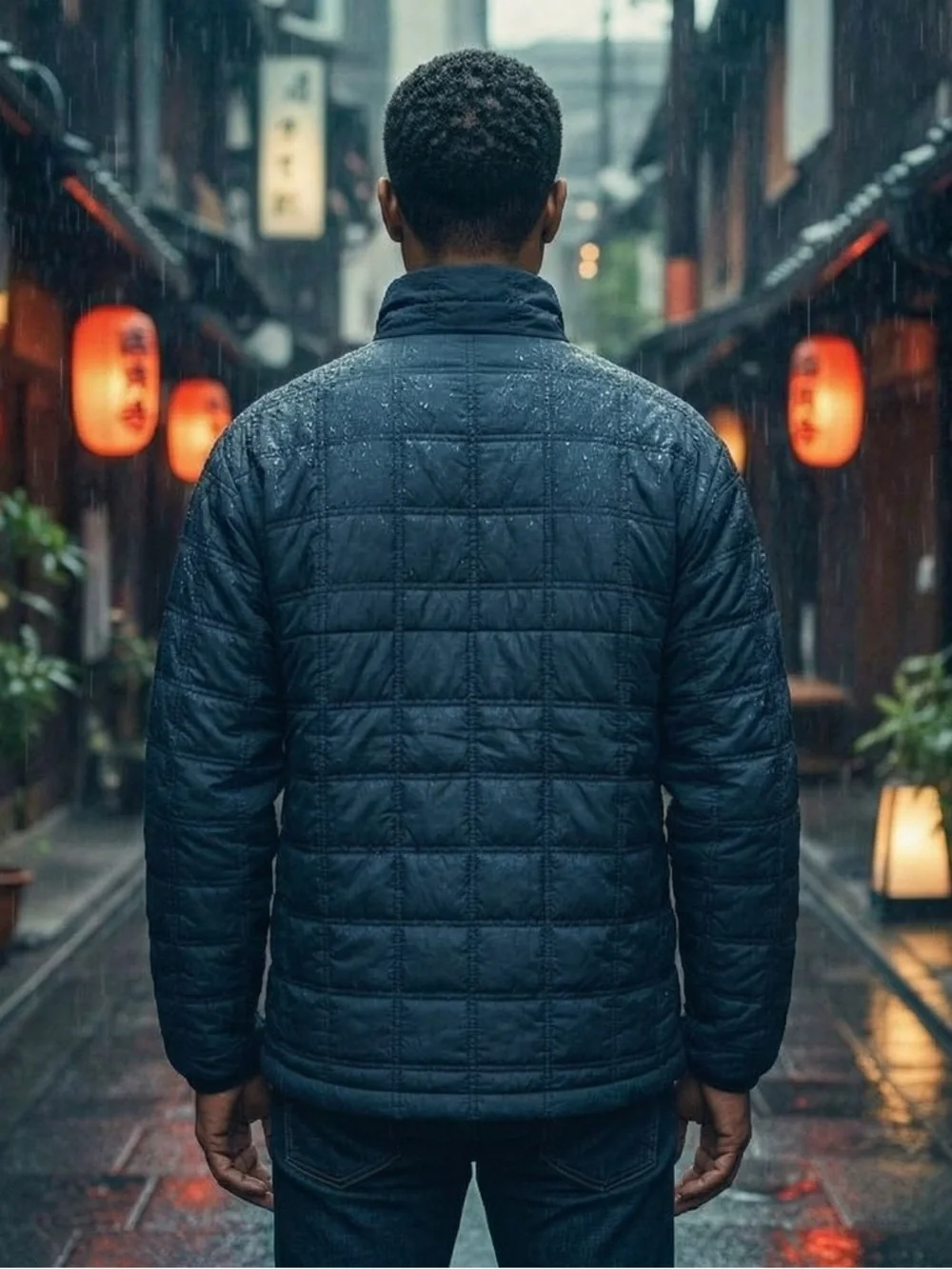 Bass Outdoor Men's Classic Navy Puffer Jacket